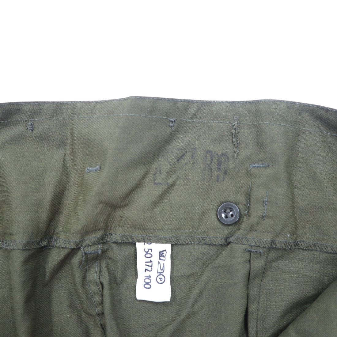 Czech Army M-85 Military Double Knee Cargo Pants, XL, Khaki, Cotton