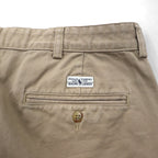 POLO RALPH LAUREN 90年代 ポロチノ 2タック ショートパンツ XL ベージュ メキシコ製