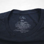 AC/DC ロック バンド Tシャツ 2XL ブラック コットン BACK IN BLACK