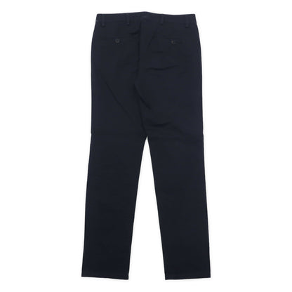 PRADA スリムフィット ストレートパンツ スラックス 38 ブラック コットン ストレッチ ACS1 2013 3452 22H413 S112 1GQS ブルガリア製