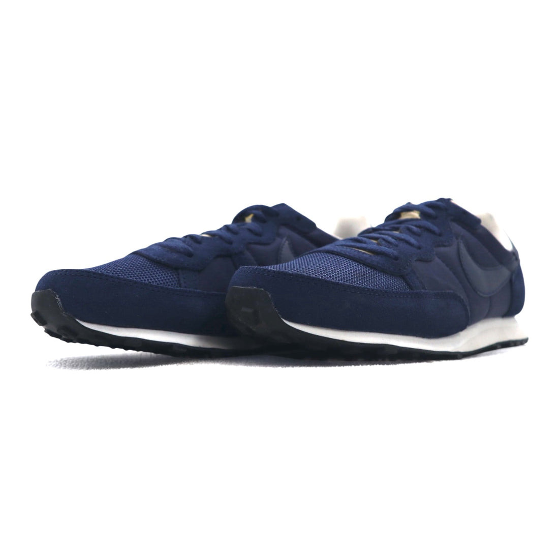 NIKE チャレンジャー CHALLENGER スエード スニーカー 27cm ネイビー メッシュ 725066-404