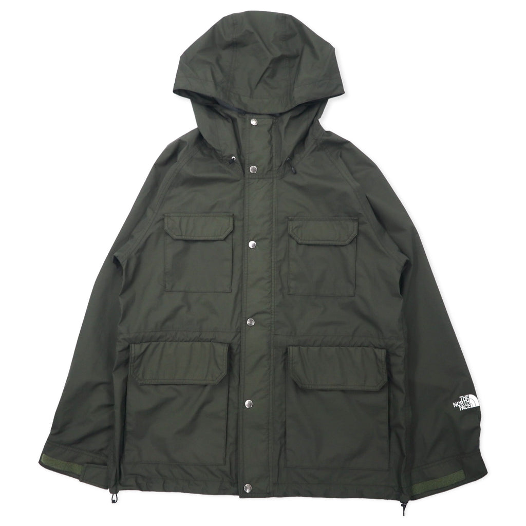 日本然リトテ-古着オンライン-THE NORTH FACE マウンテンパーカー L カーキ ナイロン 防水 Mountain Parka NP12035-THE NORTH FACE Mountain Hoodie L Khaki Nylon Waterproof Mountain Parka NP12035