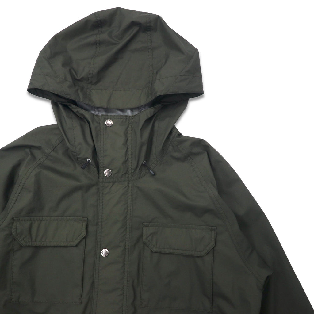 THE NORTH FACE Mountain Parka L Khaki Nylon Waterproof Mountain Parka NP12035