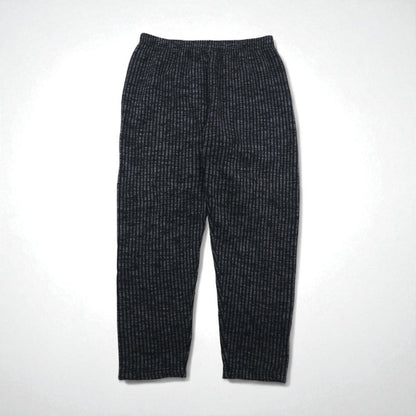 90s France Vintage Easy Wide Pants, Made in France, Wide Easy Pants, Size L, Striped, Stretch, Tapered