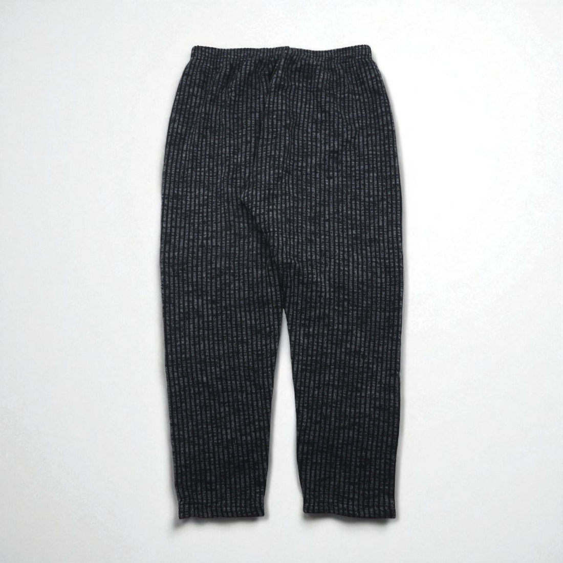 90s France Vintage Easy Wide Pants, Made in France, Wide Easy Pants, Size L, Striped, Stretch, Tapered