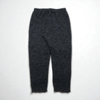 90s France Vintage Easy Wide Pants, Made in France, Wide Easy Pants, Size L, Striped, Stretch, Tapered