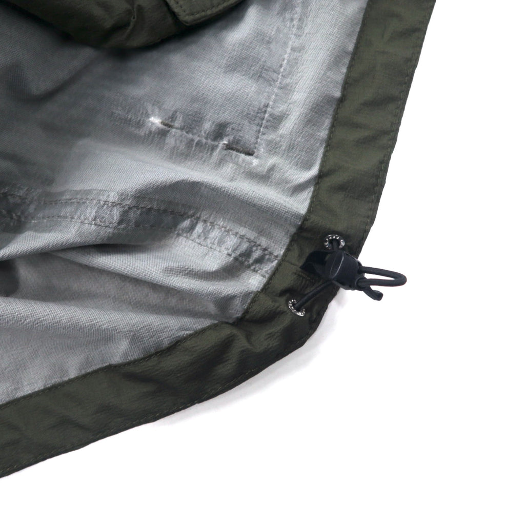 THE NORTH FACE Mountain Parka L Khaki Nylon Waterproof Mountain Parka NP12035