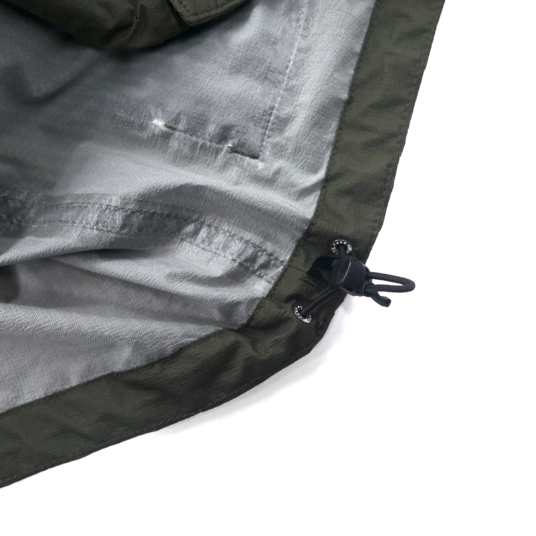 THE NORTH FACE Mountain Parka L Khaki Nylon Waterproof Mountain Parka NP12035
