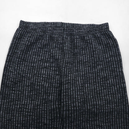 90s France Vintage Easy Wide Pants, Made in France, Wide Easy Pants, Size L, Striped, Stretch, Tapered