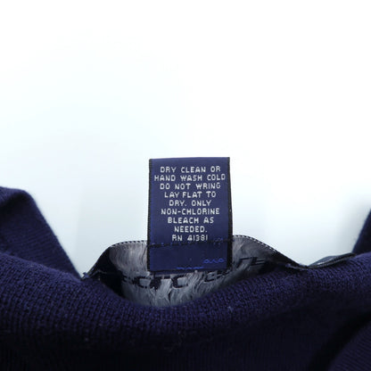 POLO GOLF RALPH LAUREN 90年代 USA製 Vネック ニット ベスト L ネイビー スモールポニー刺繡