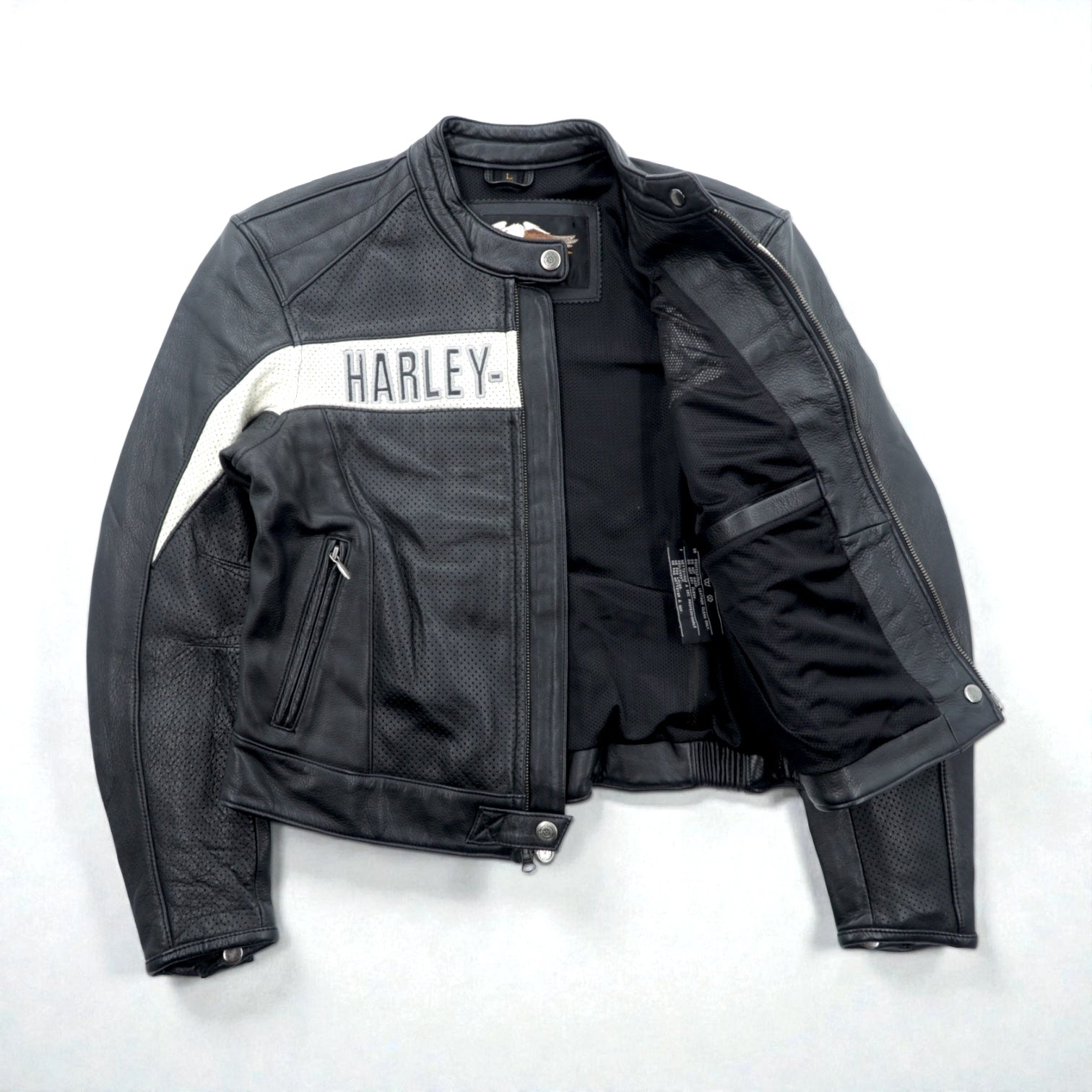 ERMANNO SCERVINO ナイロン ライダースジャケット Ermanno Scervino Down Jacket, Size 42 IT