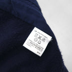 Polo Ralph Lauren 90s 3B Tailored Jacket Blazer, Size L, Navy Cotton with Pony Embroidery