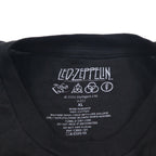 LED ZEPPELIN レッドツェッペリン ロック バンド Tシャツ XL ブラック コットン UNITED STATES OF AMERICA 1977