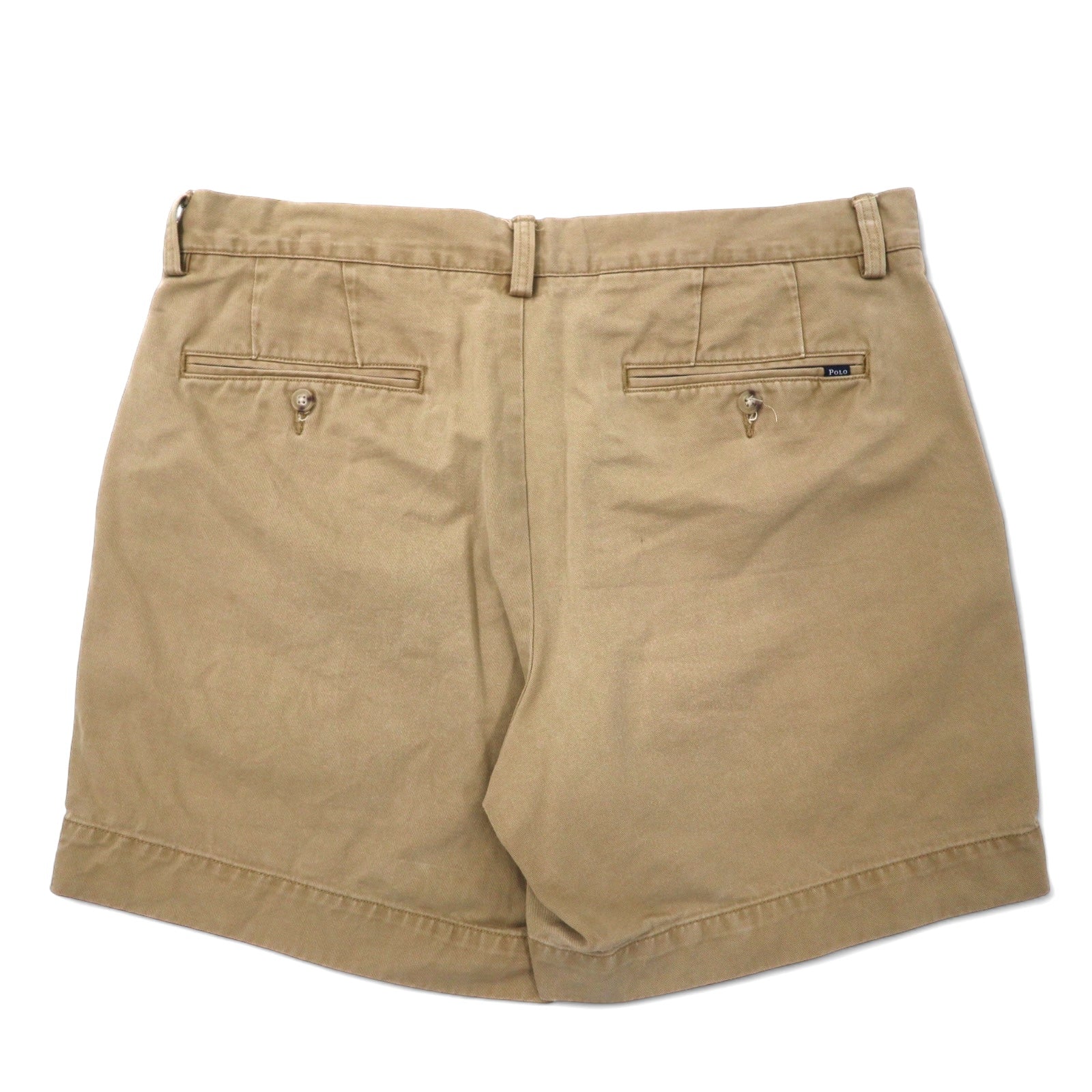 POLO RALPH LAUREN Polo Chino Classic Fit Chino Shorts Size 34 Beige Cotton