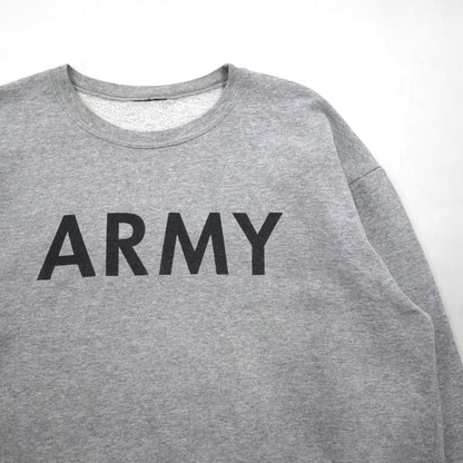 USA Vintage US ARMY Military Sweatshirt, Training Wear, Sweatshirt, XL, Military