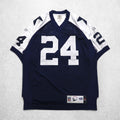 Reebok NFL VINTAGE COLLECTION ゲームシャツ XL ネイビー ナンバリング DALLAS COWBOYS