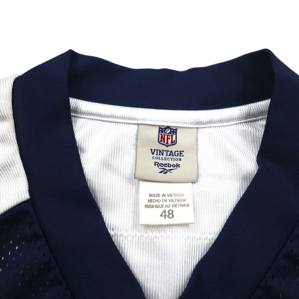 Reebok NFL VINTAGE COLLECTION ゲームシャツ XL ネイビー ナンバリング DALLAS COWBOYS