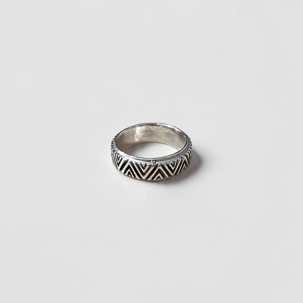 Sterling Silver Ring シルバー リング 指輪 21号 925 幾何学