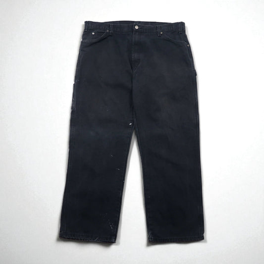 Dickies ダック ペインターパンツ XL ブラック コットン 1939RBK