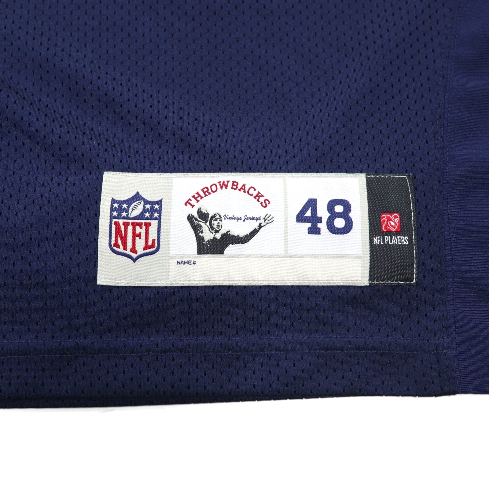 Reebok NFL VINTAGE COLLECTION ゲームシャツ XL ネイビー ナンバリング DALLAS COWBOYS