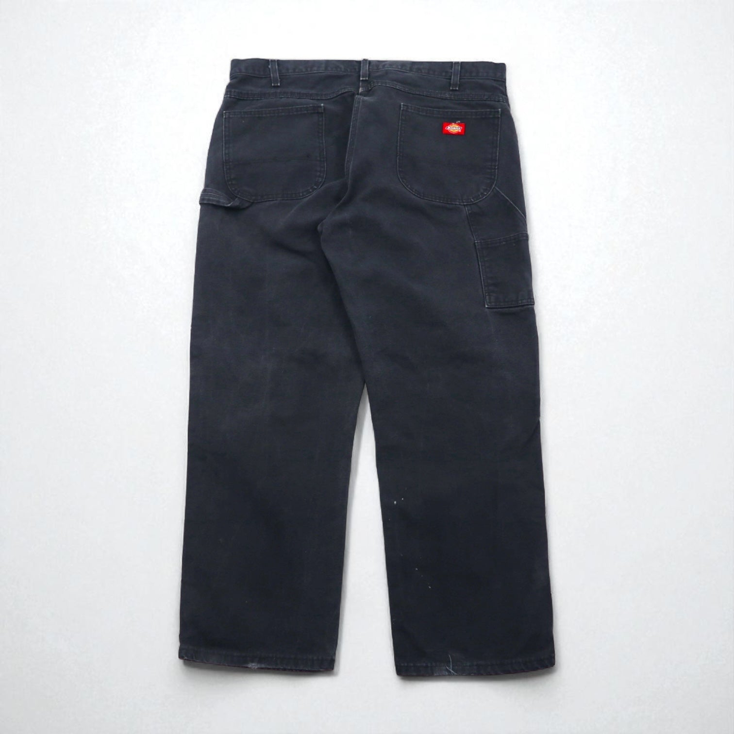 Dickies Duck Painter Pants, XL, Black Cotton, 1939RBK