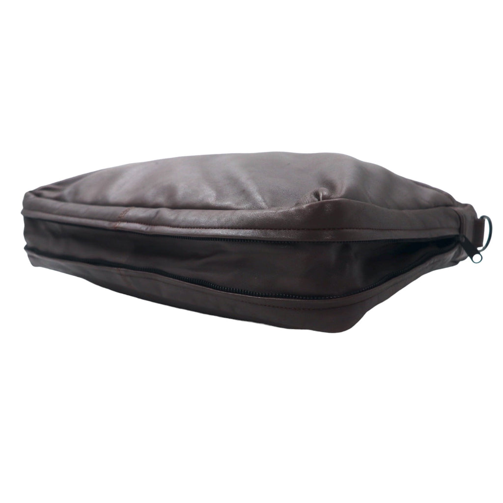 PORTER Around Leather Business Bag Briefcase Brown AROUND BRIEFCASE 003-01266 Made in Japan