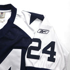 Reebok NFL VINTAGE COLLECTION ゲームシャツ XL ネイビー ナンバリング DALLAS COWBOYS