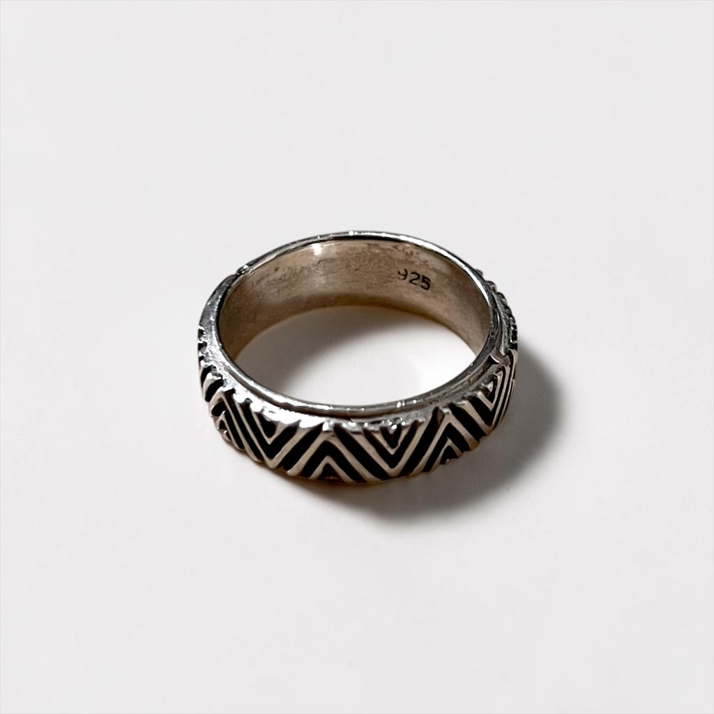 Sterling Silver Ring シルバー リング 指輪 21号 925 幾何学