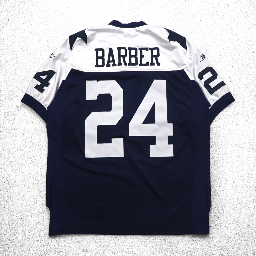 Reebok NFL VINTAGE COLLECTION ゲームシャツ XL ネイビー ナンバリング DALLAS COWBOYS