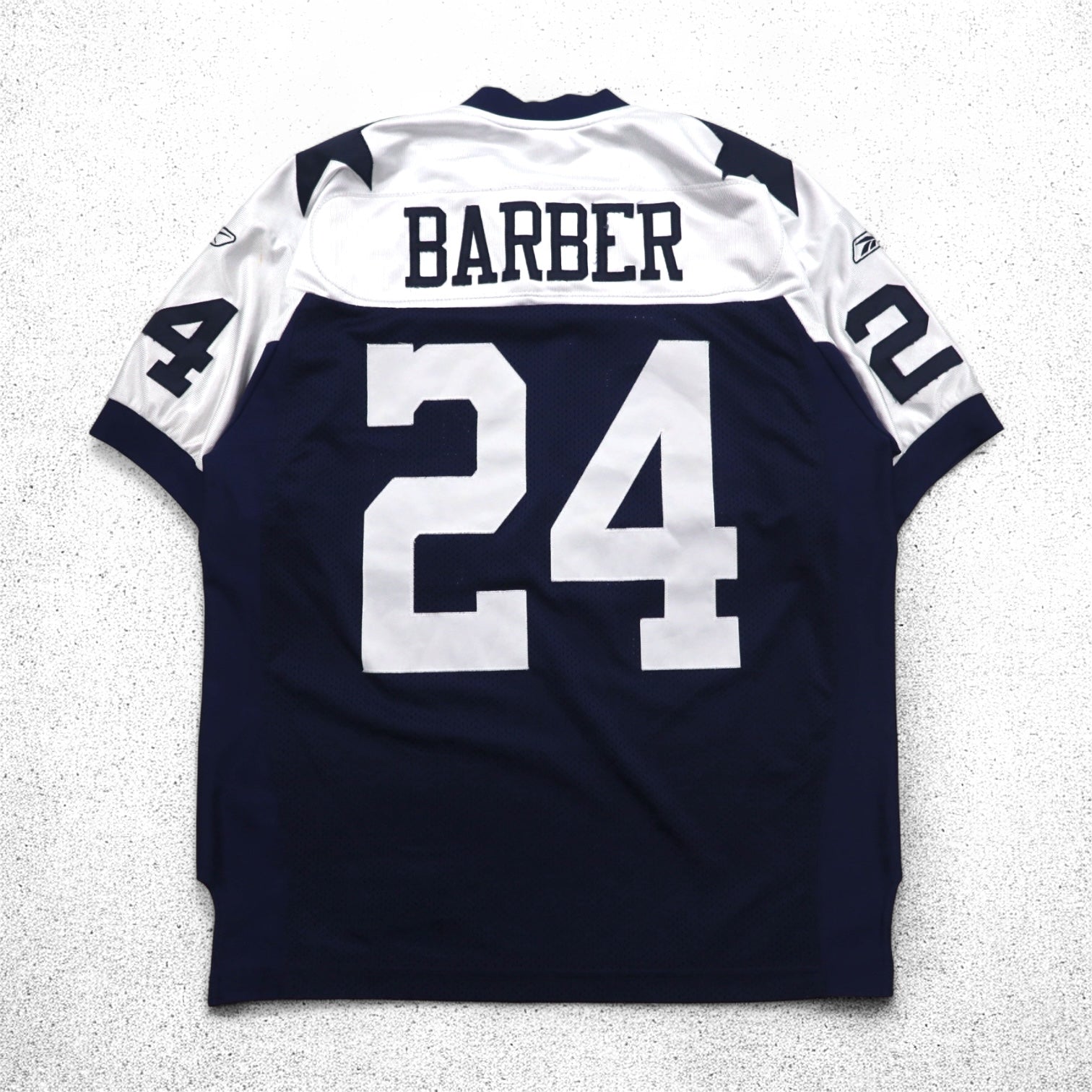 Reebok NFL VINTAGE COLLECTION ゲームシャツ XL ネイビー ナンバリング DALLAS COWBOYS