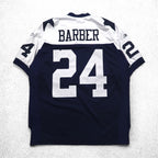 Reebok NFL VINTAGE COLLECTION ゲームシャツ XL ネイビー ナンバリング DALLAS COWBOYS