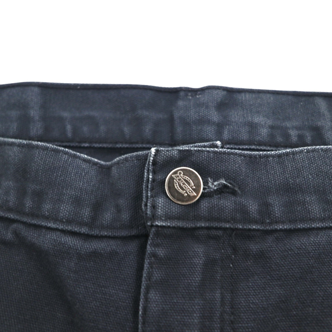Dickies Duck Painter Pants, XL, Black Cotton, 1939RBK