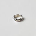 Vintage Sterling Silver Ring インディアンジュエリー シルバーリング 指輪 16号 ボタニカル