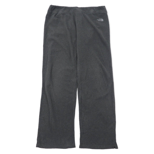 日本然リトテ-古着オンライン-THE NORTH FACE フリース イージーパンツ L グレー ポリエステル POLARTEC-THE NORTH FACE fleece Easy Pants L Gray Polyester POLARTEC