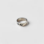 Vintage Sterling Silver Ring インディアンジュエリー シルバーリング 指輪 16号 ボタニカル