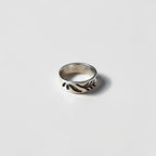 Vintage Sterling Silver Ring インディアンジュエリー シルバーリング 指輪 16号 ボタニカル