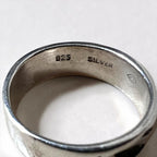 Vintage Sterling Silver Ring インディアンジュエリー シルバーリング 指輪 16号 ボタニカル