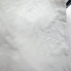 POLO RALPH LAUREN リブライン ポロシャツ XL ホワイト コットン 鹿の子 スモールポニー刺繍