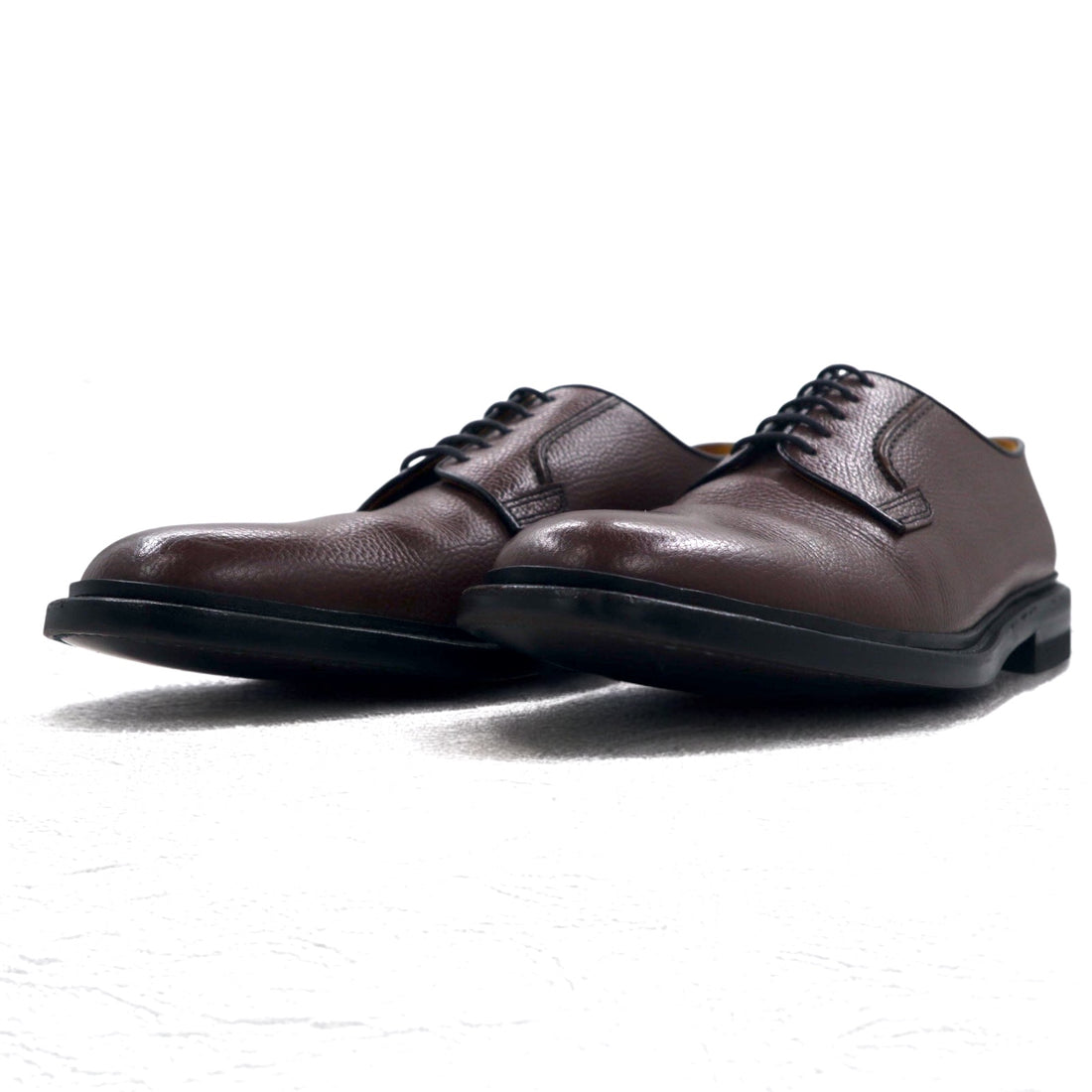 REGAL Plain Toe Dress Shoes 26cm Embossed Goodyear Welt Construction Wingtip 2509 Made in Japan