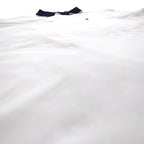 POLO RALPH LAUREN リブライン ポロシャツ XL ホワイト コットン 鹿の子 スモールポニー刺繍