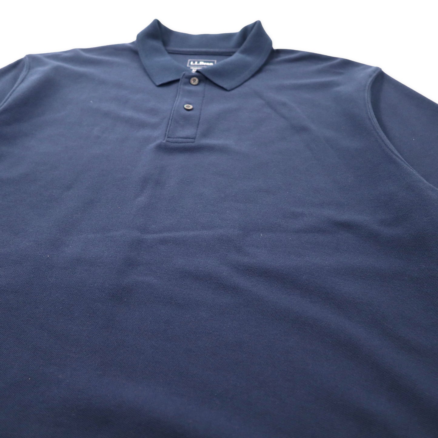 L.L.Bean ポロシャツ XL TALL ネイビー コットン TRADITIONAL FIT ビッグサイズ