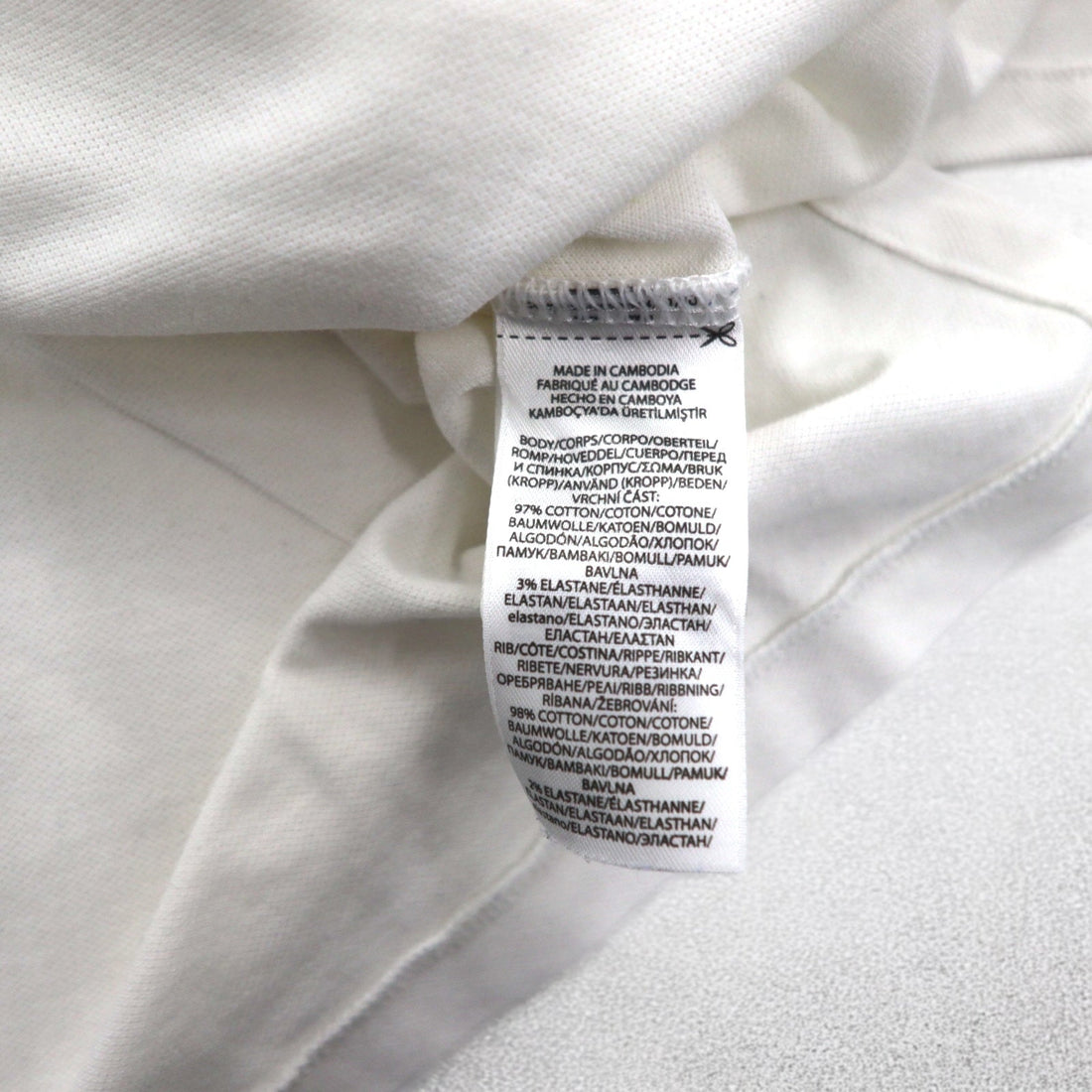 POLO RALPH LAUREN リブライン ポロシャツ XL ホワイト コットン 鹿の子 スモールポニー刺繍