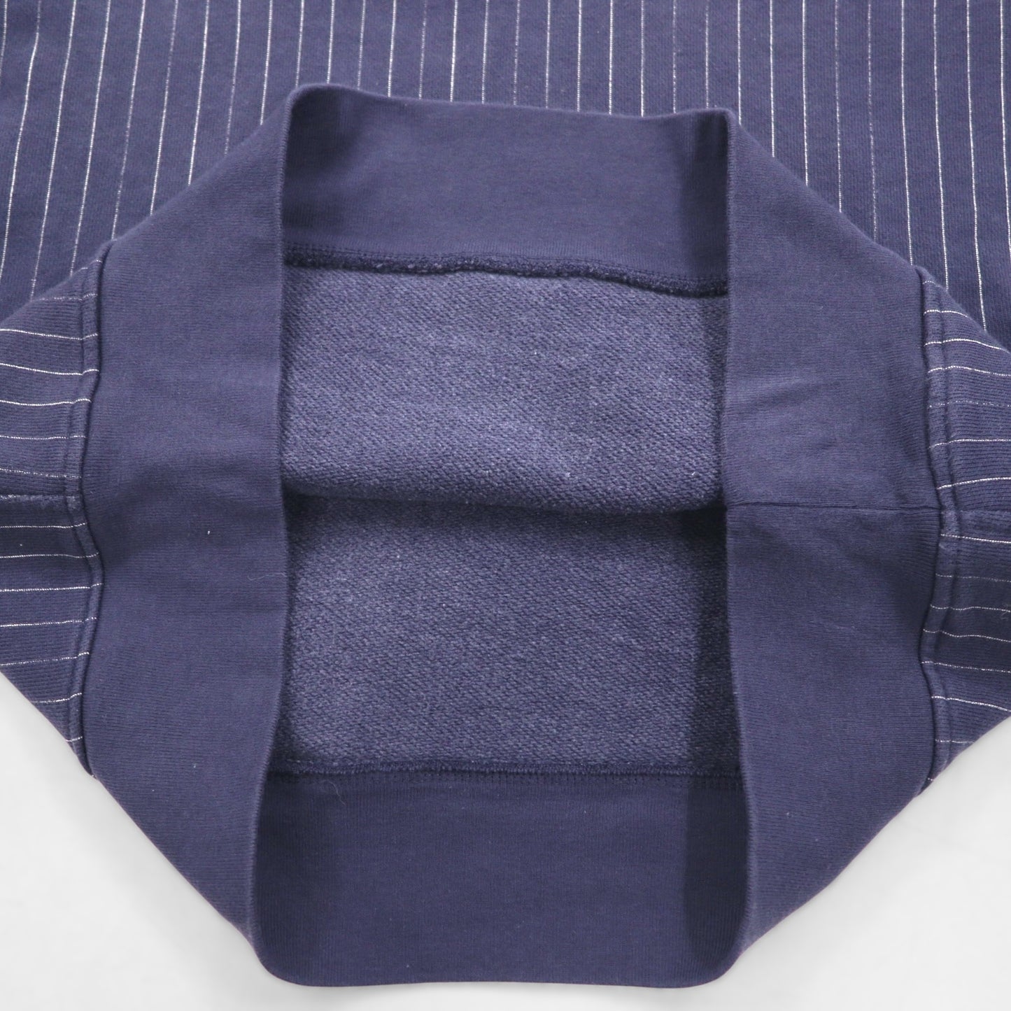 Levi's ウォバッシュ プルオーバー パーカー L ネイビー ストライプ フロントポケット 56808-0018