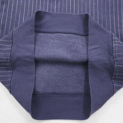 Levi's ウォバッシュ プルオーバー パーカー L ネイビー ストライプ フロントポケット 56808-0018