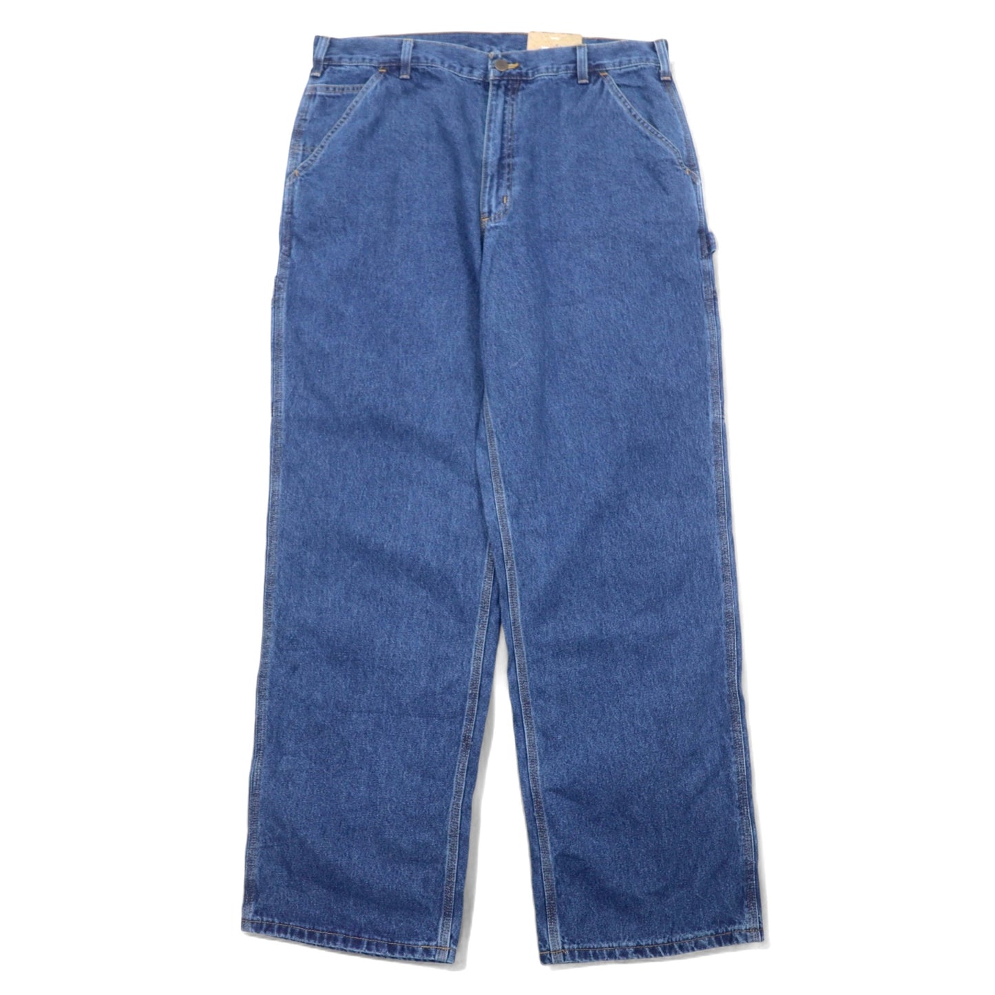 carhartt デニムパンツ ペインターパンツ 36 ブルー コットン LOOSE FIT WORK DUNGAREE PANT B13DPS 未使用品