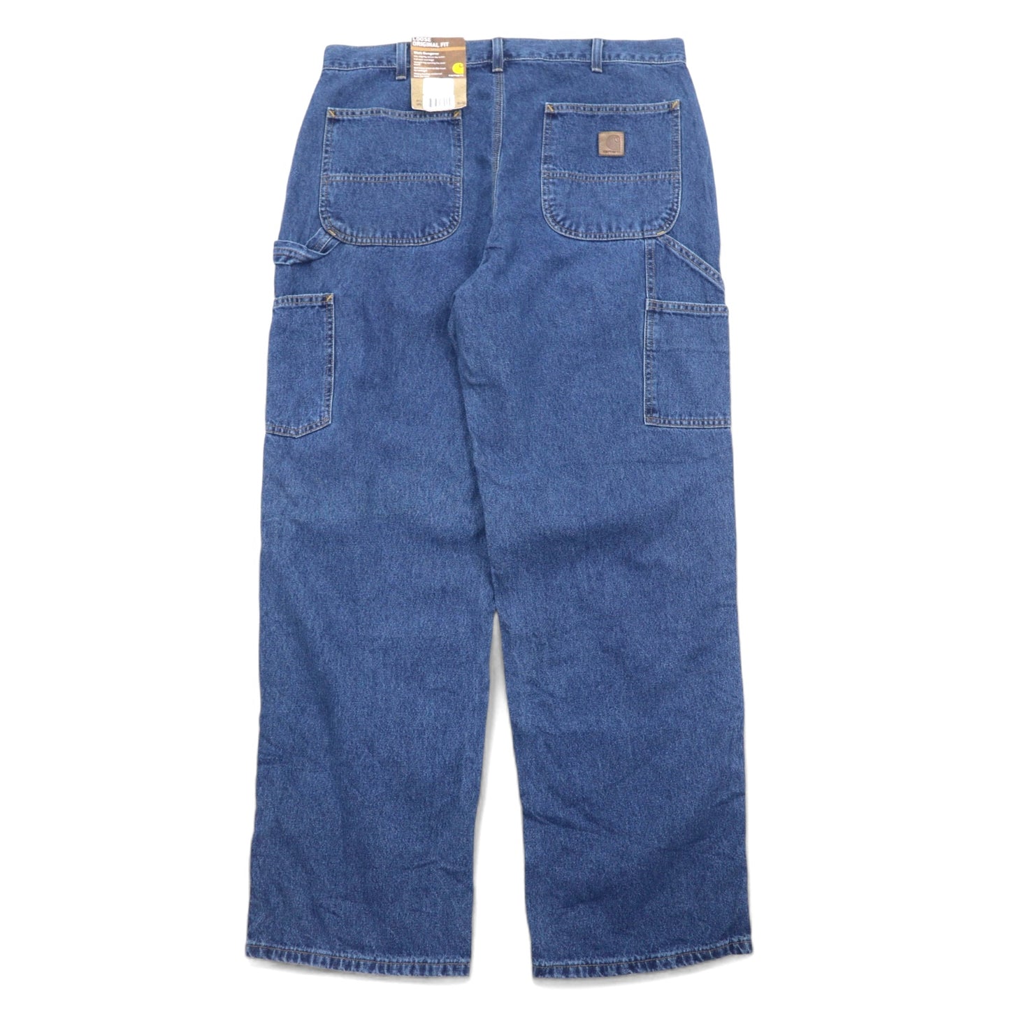 carhartt デニムパンツ ペインターパンツ 36 ブルー コットン LOOSE FIT WORK DUNGAREE PANT B13DPS 未使用品