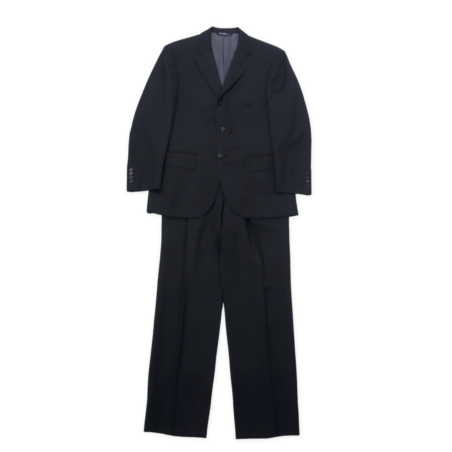 POLO BY RALPH LAUREN 3B Suit Setup C96-W86-T175 AB6 Black Wool