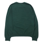 JERZEES ANIMAL PRINT SWEATSHIRT S GREEN COTTON NUBLEND DEER MADE IN HONDURAS