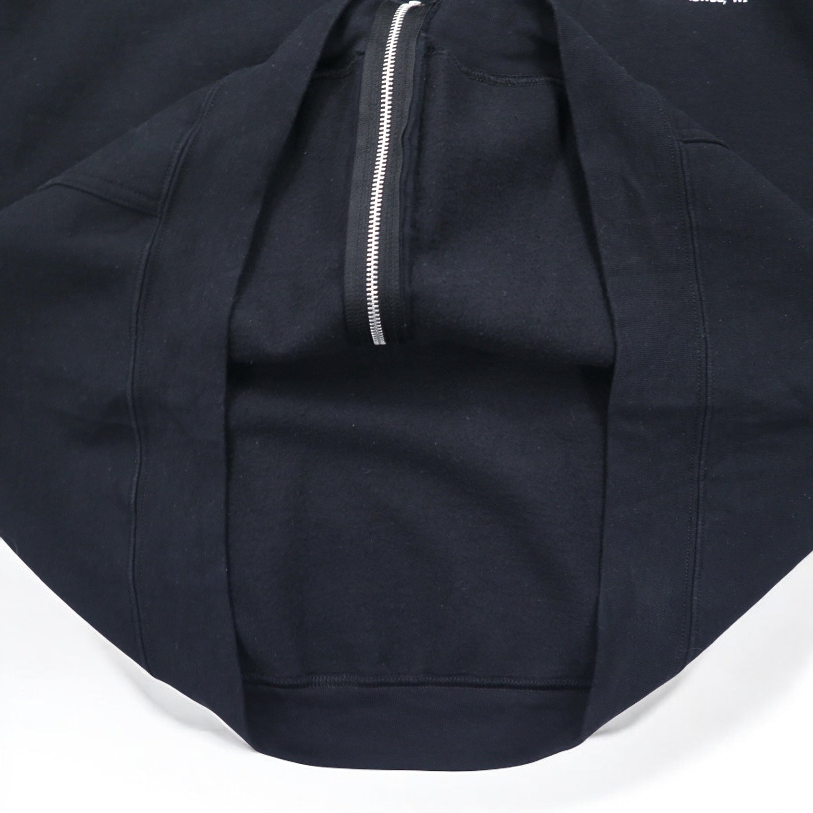 HARLEY DAVIDSON ビッグサイズ フルジップパーカー 3XL ブラック コットン バックロゴ スカル