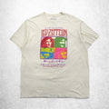 LED ZEPPELIN レッドツェッペリン ロック バンド 日本語 邦題 Tシャツ 2XL クリーム 胸いっぱいの愛を